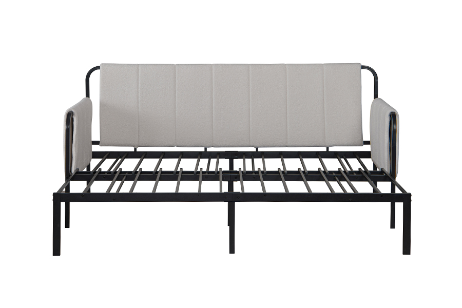 4712 Rozkładana sofa z tkaniny z wełny jagnięcej