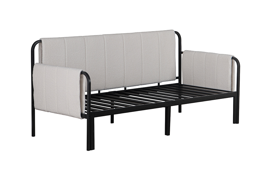 4712 Rozkładana sofa z tkaniny z wełny jagnięcej