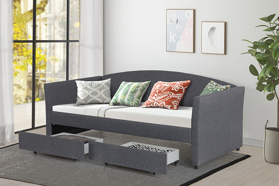 4271D Przyjazna dla skóry rozkładana sofa z bawełny i lnu