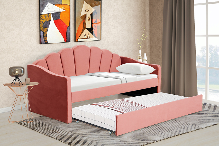4270 Sofa Morandi Różowa Łóżko